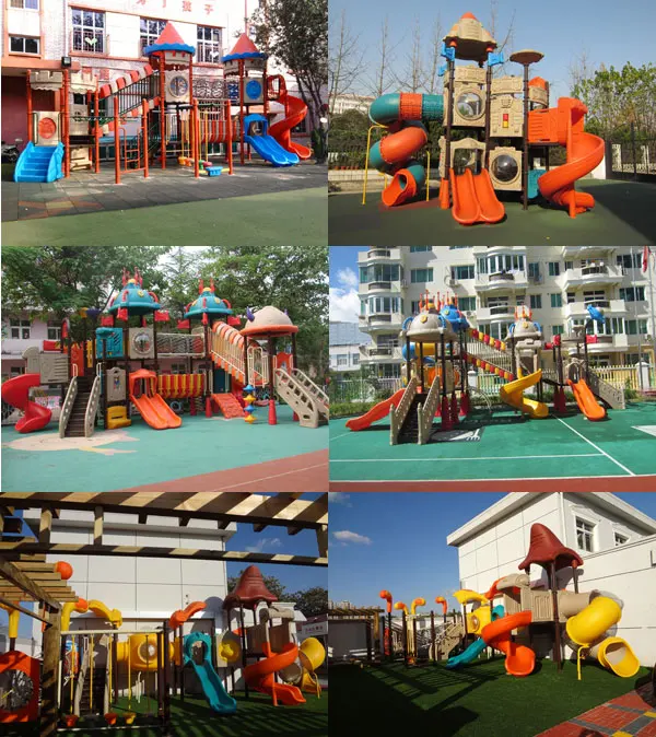 Оборудование для парка развлечений Play Ground детские пластиковые горки детского сада игровая площадка на открытом воздухе