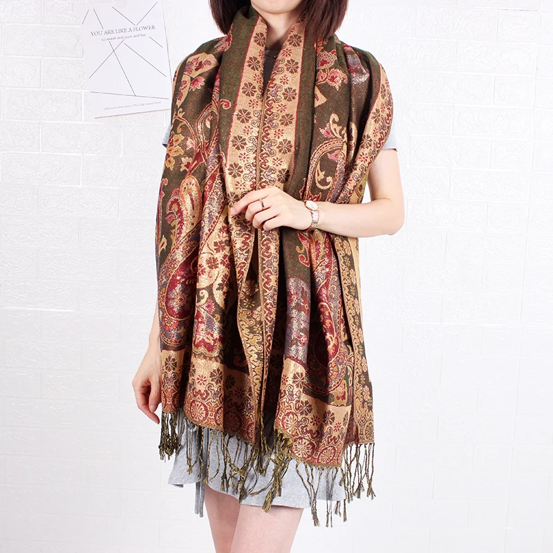 2023 New High-end Ethnic Style All-match Sunscreen Large Shawl Scarf