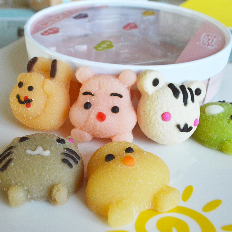 Bulk mixed color fruit flavor gummies gummy candy halal for wholesale