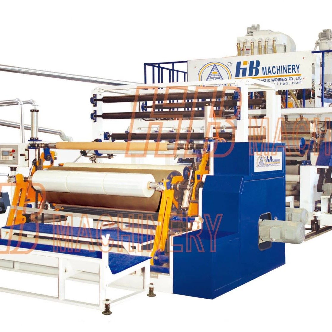 1000-2000mm Easy operation cast silage film extruder machinery for jumbo rolls