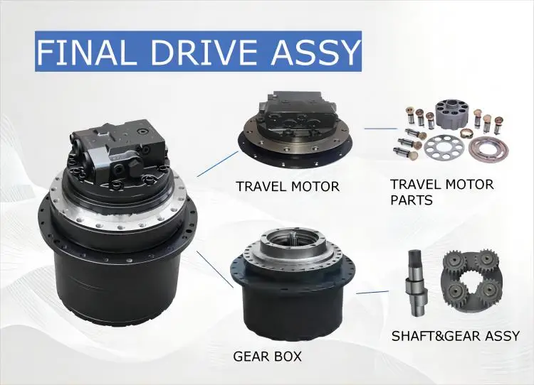 XF parts final drive motor assy   K YB MAG-85VP-1200-6/4 MAG-85VP-1000-5 for JS130