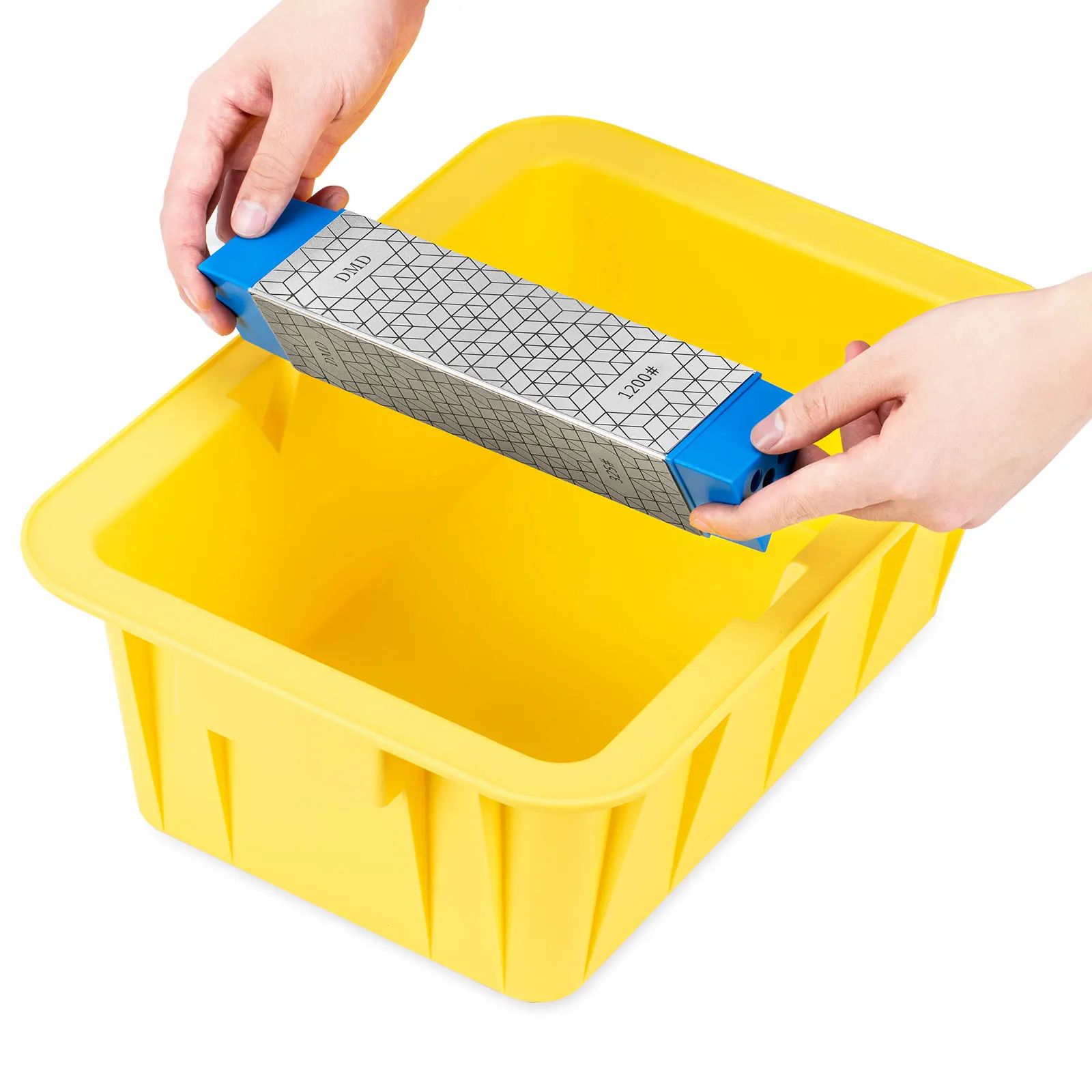 Popular Triple-Sided Diamond Knife Sharpening Stone Whetstone Kit For Kitchen Knife