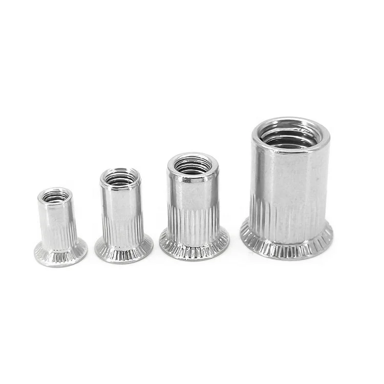 Wholesale Reduced Head Flat M3 M4 M5 M6 M8 M10 M12 Stainless Steel Hex Nut Carbon Steel Blind Rivet Nut