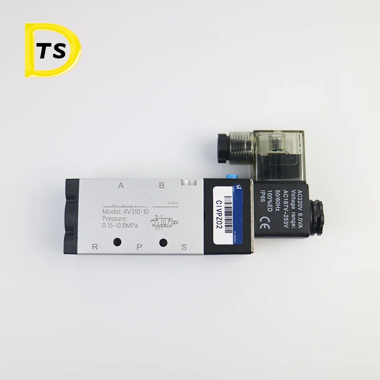 Pneumatic solenoid valve two-way five-position air exchange valve 24v