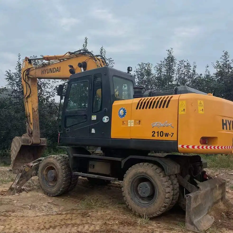 used hyundai excavator 210w-9 Used Hyundai 210 wheel in good condition