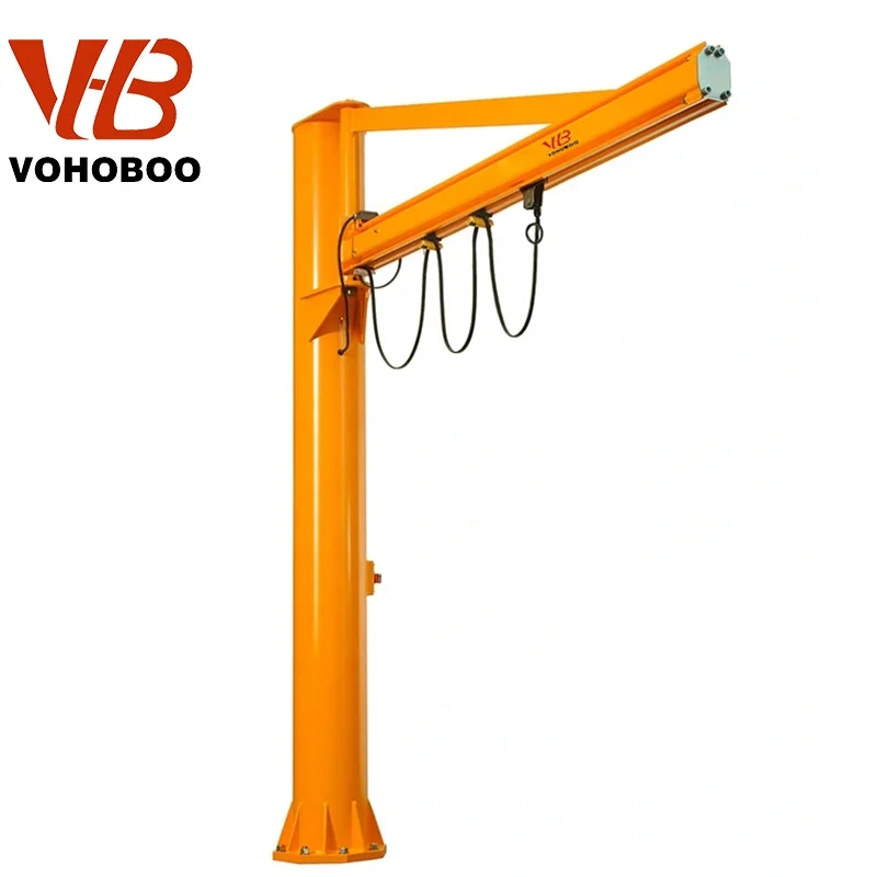 Factory direct column cantilever crane can rotate 270 360 degrees wall crane Column cantilever crane