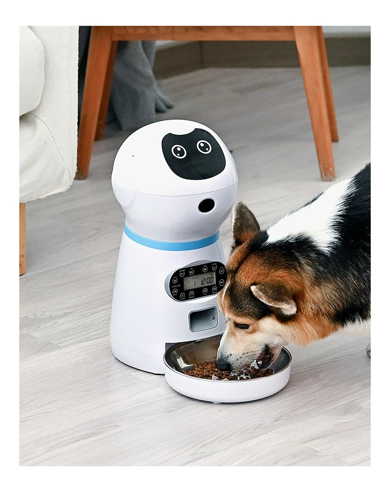 manufacturer price customized automatic cat dog feeder infrared detection powered easy feeding automatic pet feeder