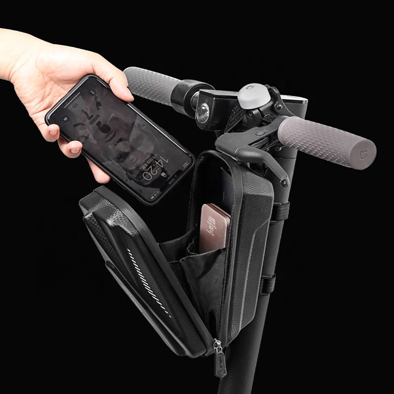 
3L спереди подвесная сумка для хранения 3L мешок твердый оболочка водонепроницаемый складной велосипед электрический скутер сумка для хранения 