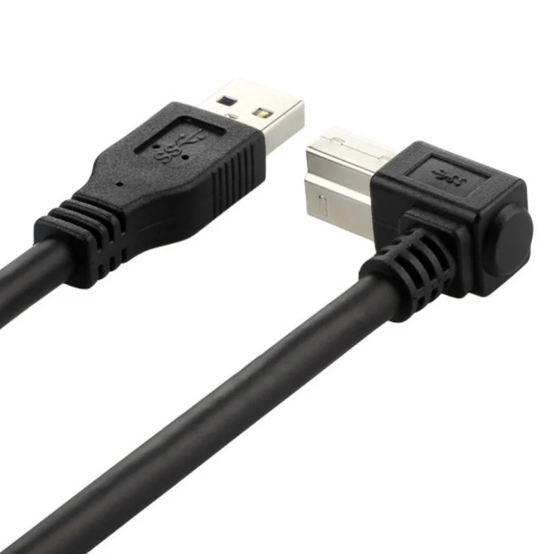 24awg 3ft usb bm правый угол принтера кабель