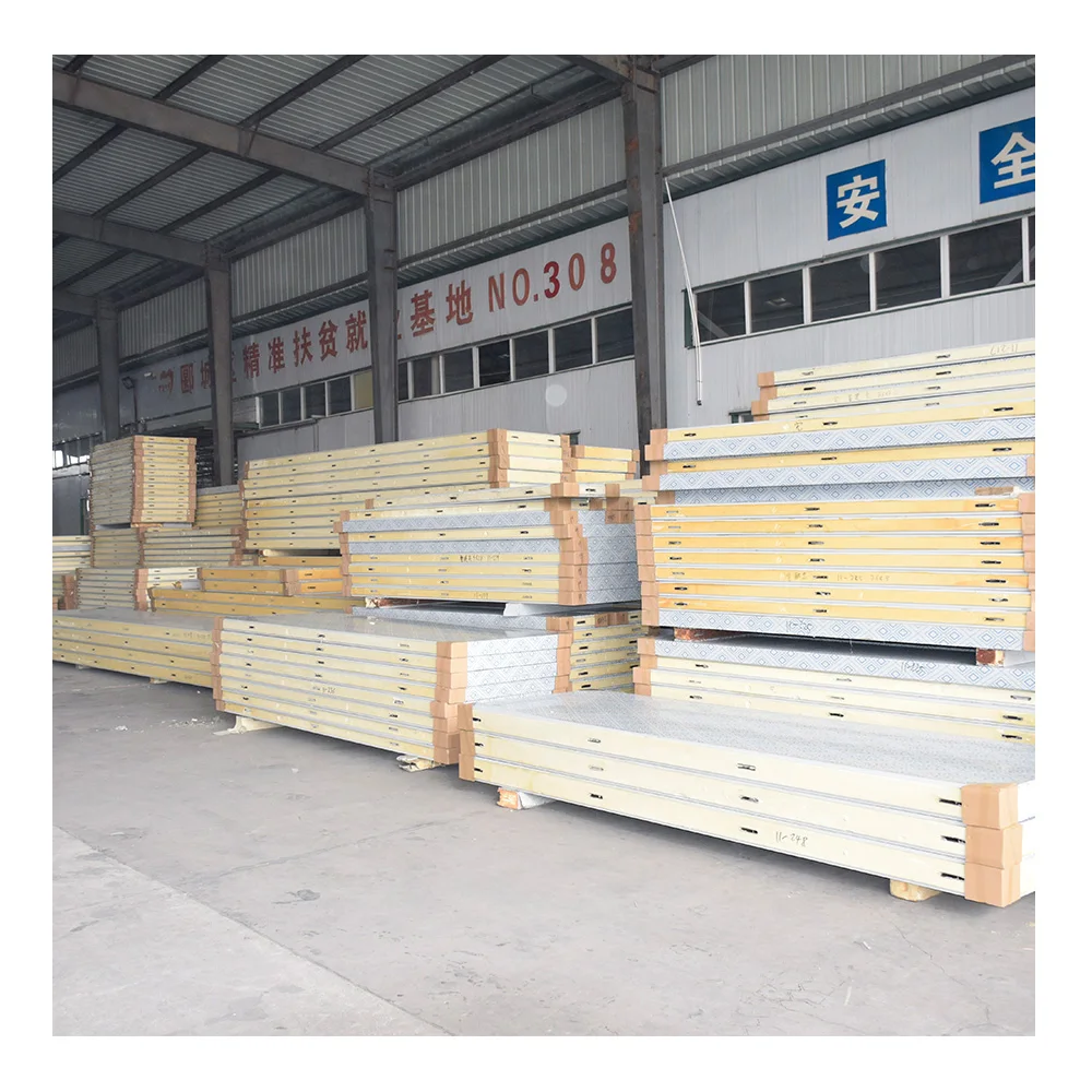 Hot sell sandwich panel such as cam lock panel and PIR panel for walk in cooler