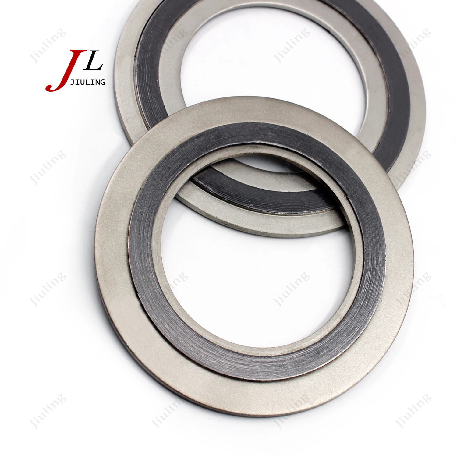 316SS 304SS Carbon steel Guarnizione a Spirale della Ferita Set di Sigilli con Anello Esterno e Interno di Standard Industriale