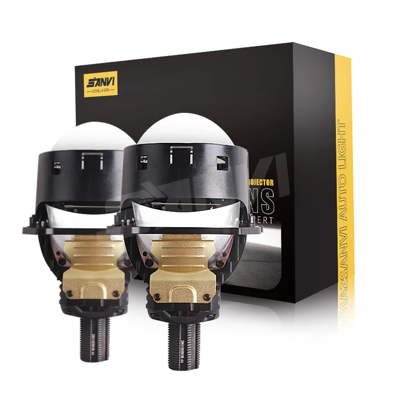 Sanvi S3 3,0 дюйма Bi-LED объектив проектора со съемной нитью для модернизации автомобильных фар