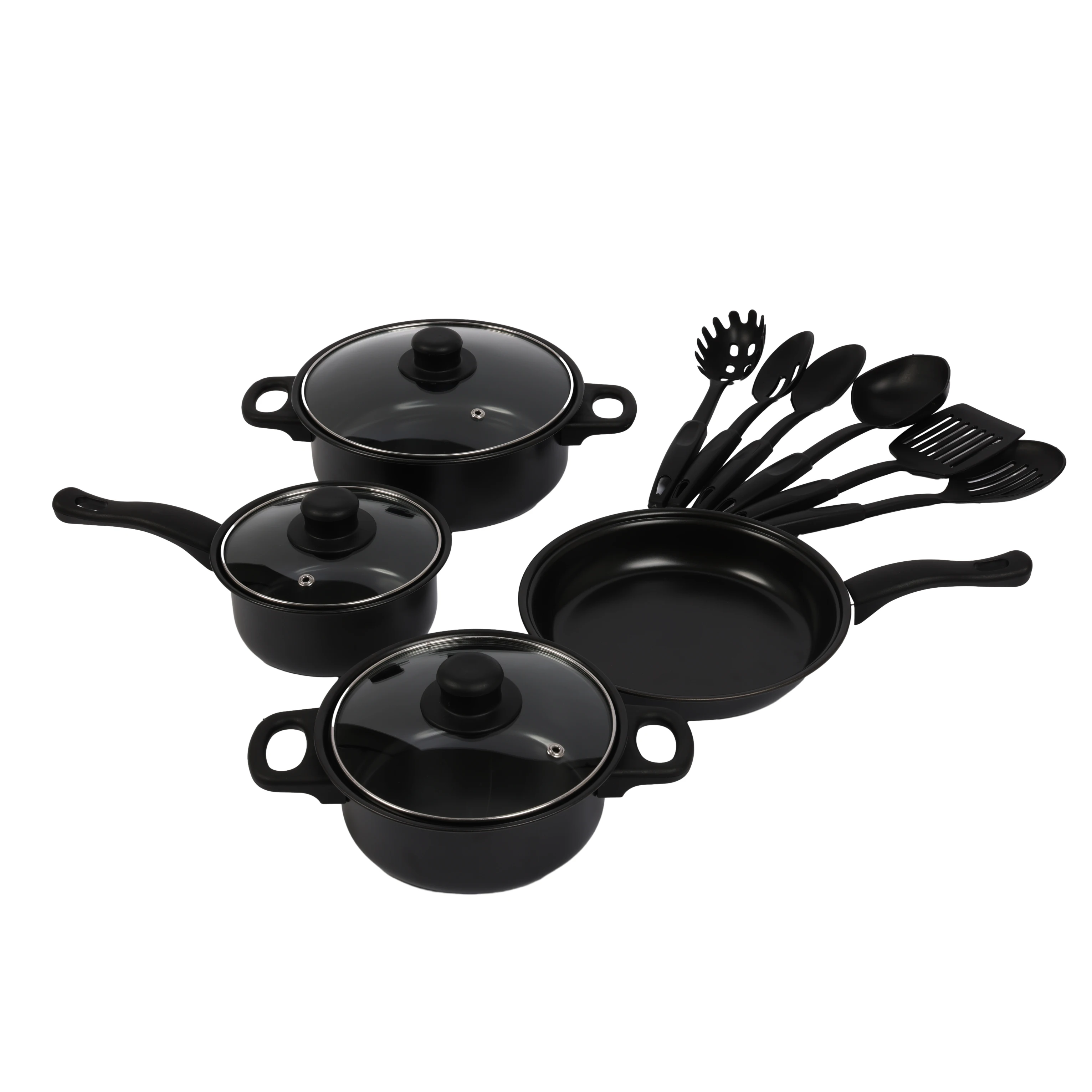 Pans 13 pcs Set Food Saucepan Cookware Set luxury cooking pots set all household Food