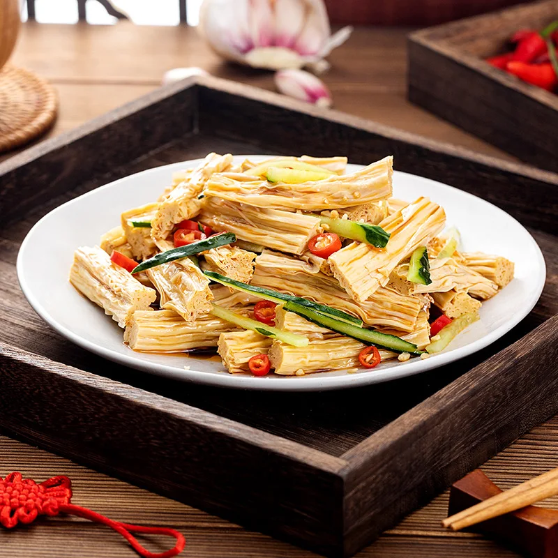 Manufacture Supply Soybean Product Fuzhu Dried Tofu Beancurd Sticks
