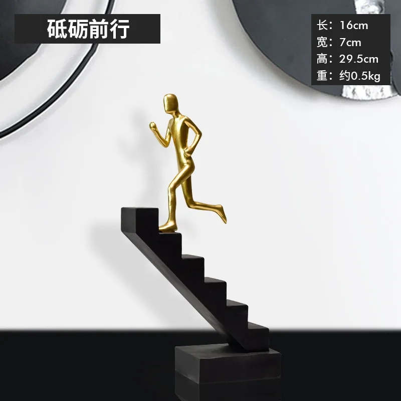 Customized mascot for athlete figure statues at the 2024 Paris Games in France bobblehead resin gifts resin Trophy footballer