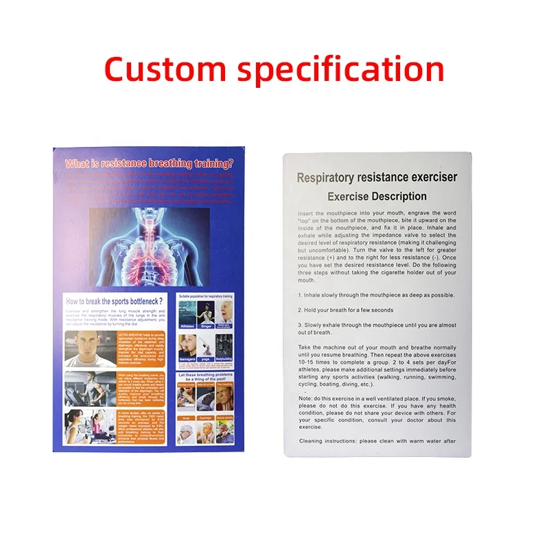 Respiratory Lungs Breath Exerciser Breathing Respiratory Trainer Lung Exercise Breath Lung Exercise Device Respiratory Trainer