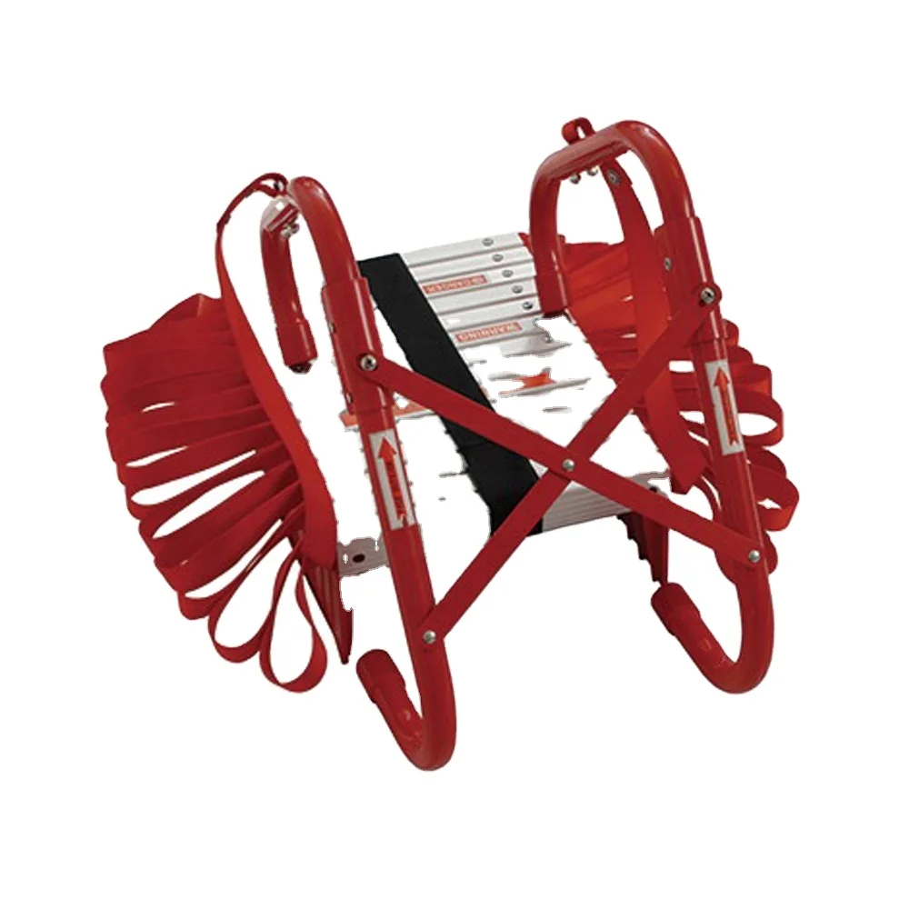 Rope Ladder Folding Aluminum Stick Ladder Truck Safety Rope Fire Escape Ladder DX-7500