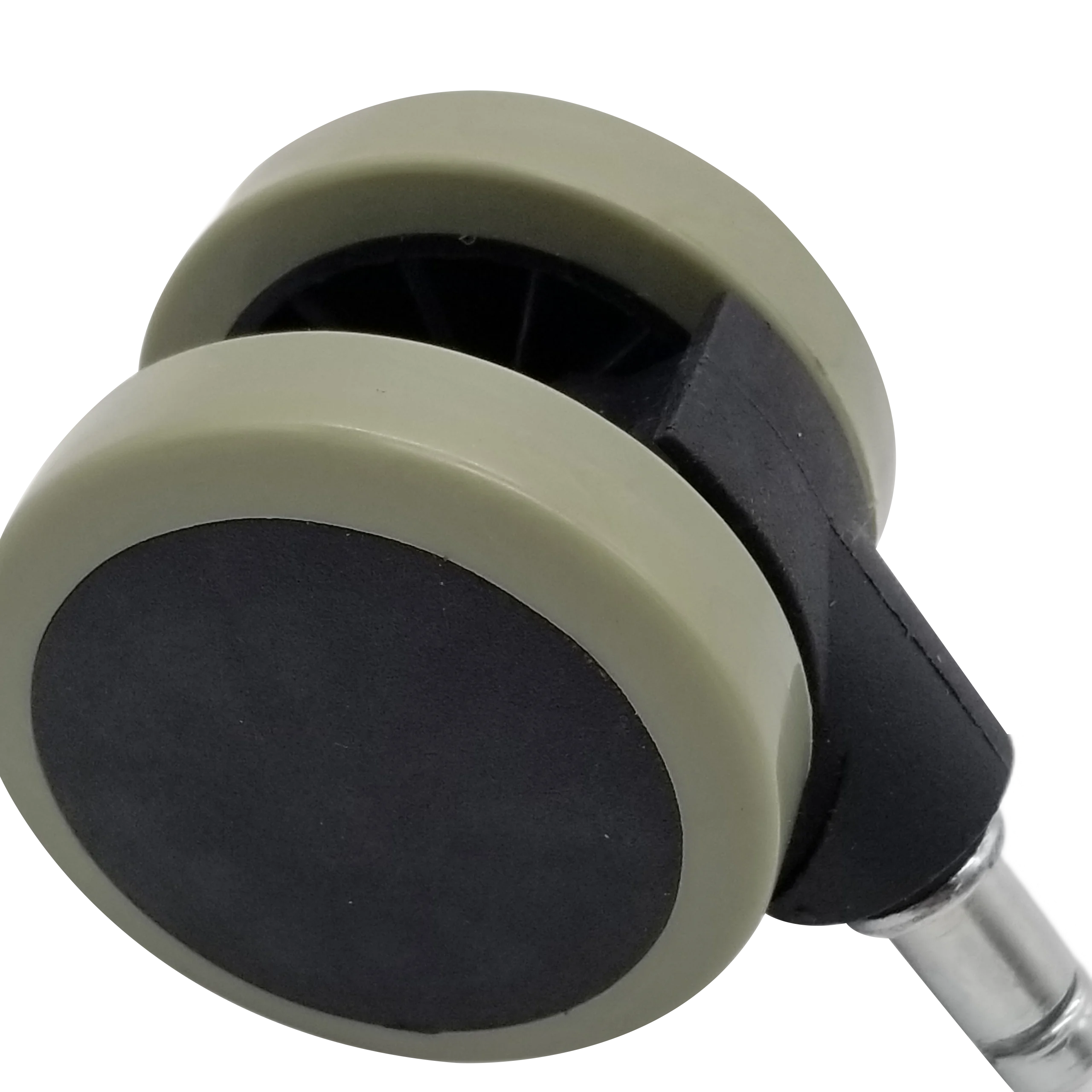 Wholesale Durable Silent Swivel 60mm TPE Swivel Double Nylon Caster Wheel For Chair