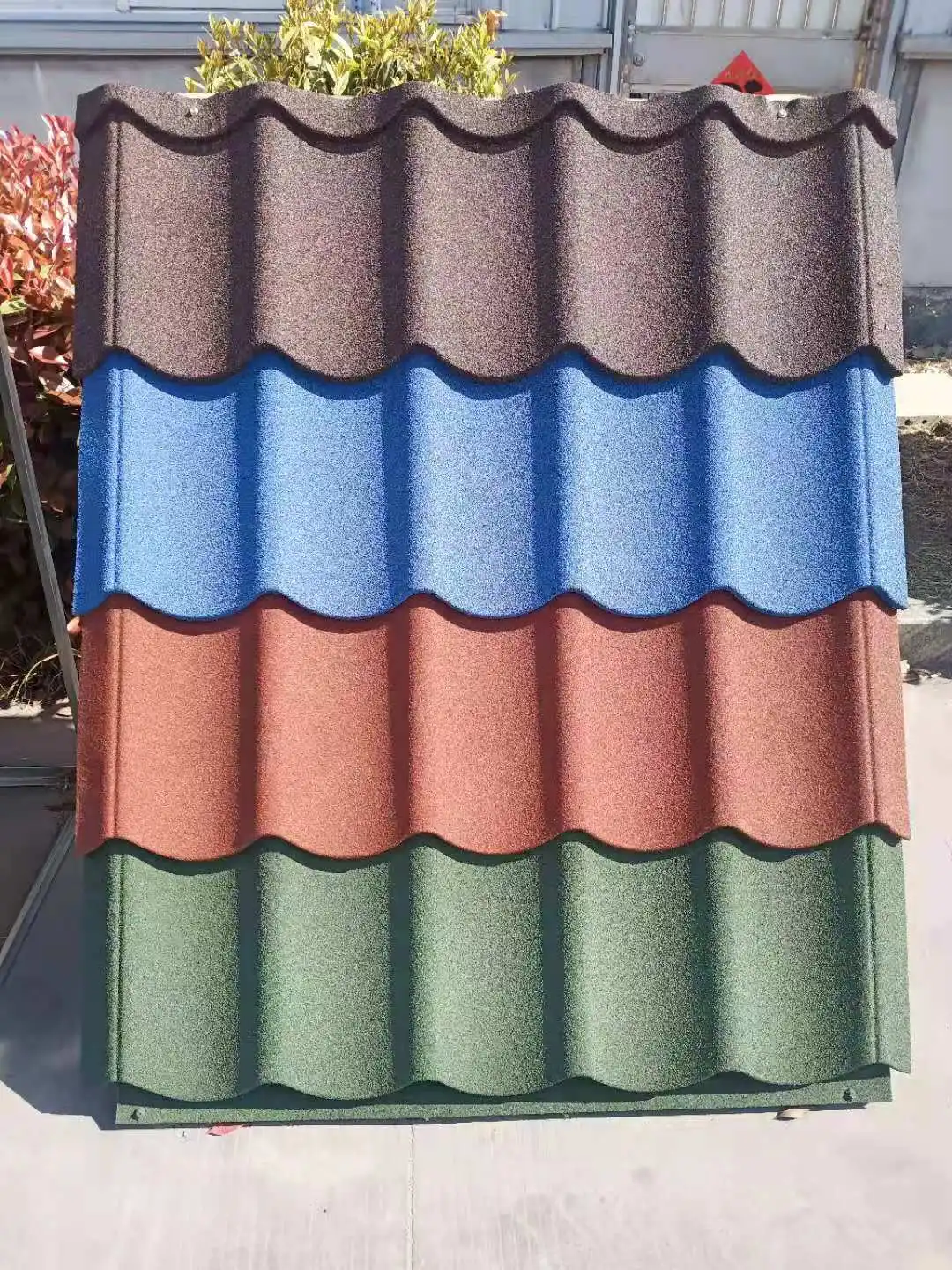 Hot Sale China Color Stone Coated Metal Roofing Tile Aluminum Zinc Steel Roofing Sheet With Best Price