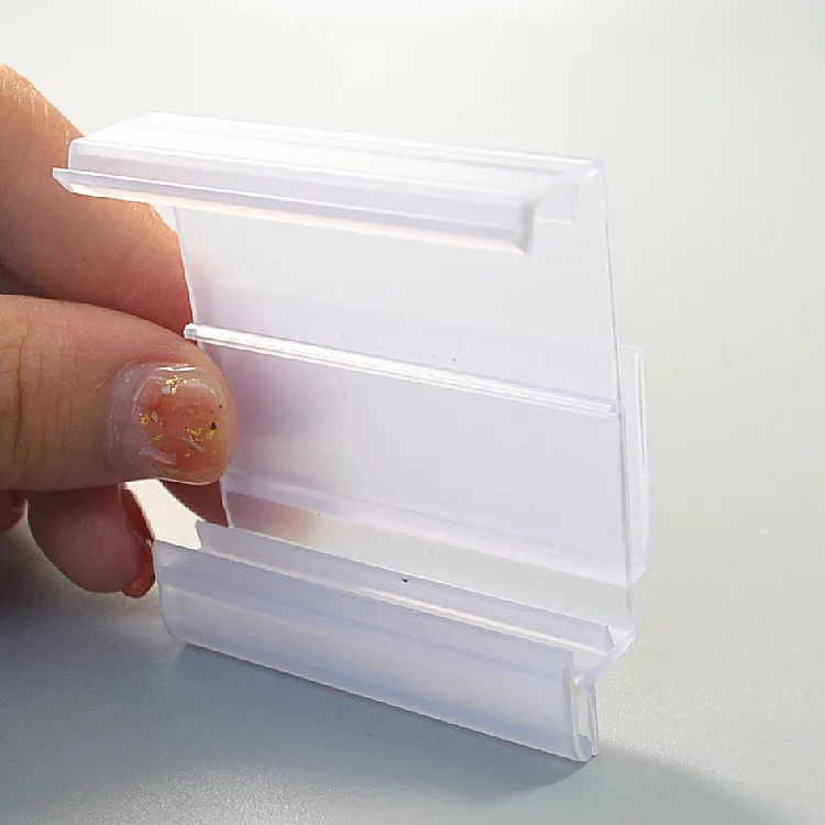 plastic electronic shelf label ESL esl bracket suitable for plastic strip display price e-shelf label holder