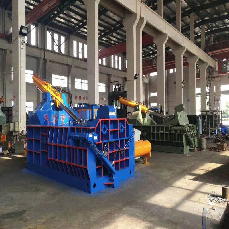 
Scrap Metal Baler Machine Good quality hydraulic steel aluminum metal balers 