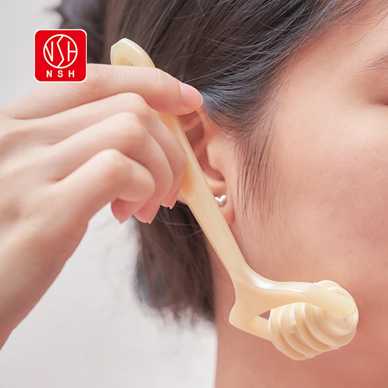 NSH6115 Home Use Face Massager Handheld Neck Massager Anti-Aging Face Roller Facial Massager