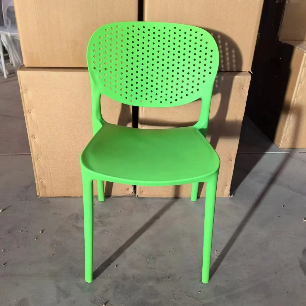 Home Furniture Plastic Chair PP Stackable High Quality Modern Design Chinese Kitchen Furniture
