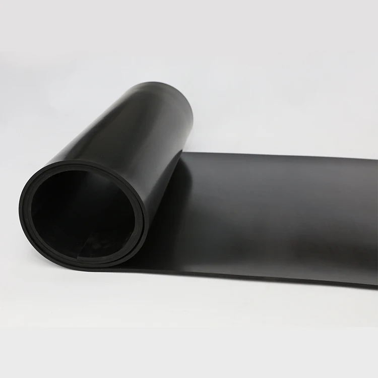 Industrial Smooth Oil Resistant shock Absorbing Anti-aging Epdm Sbr Neoprene Rubber Sheet Mat Roll