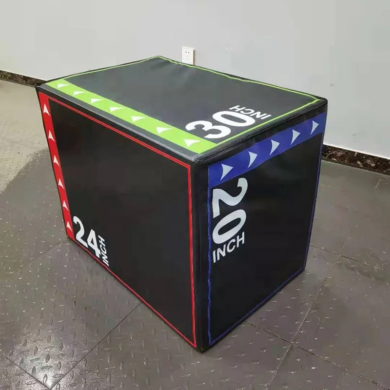Workout Hot Selling High Density 3 in 1 Jump Box Fitness Equipment Accessories Foam Exercise Soft Plyometric Plyo Box