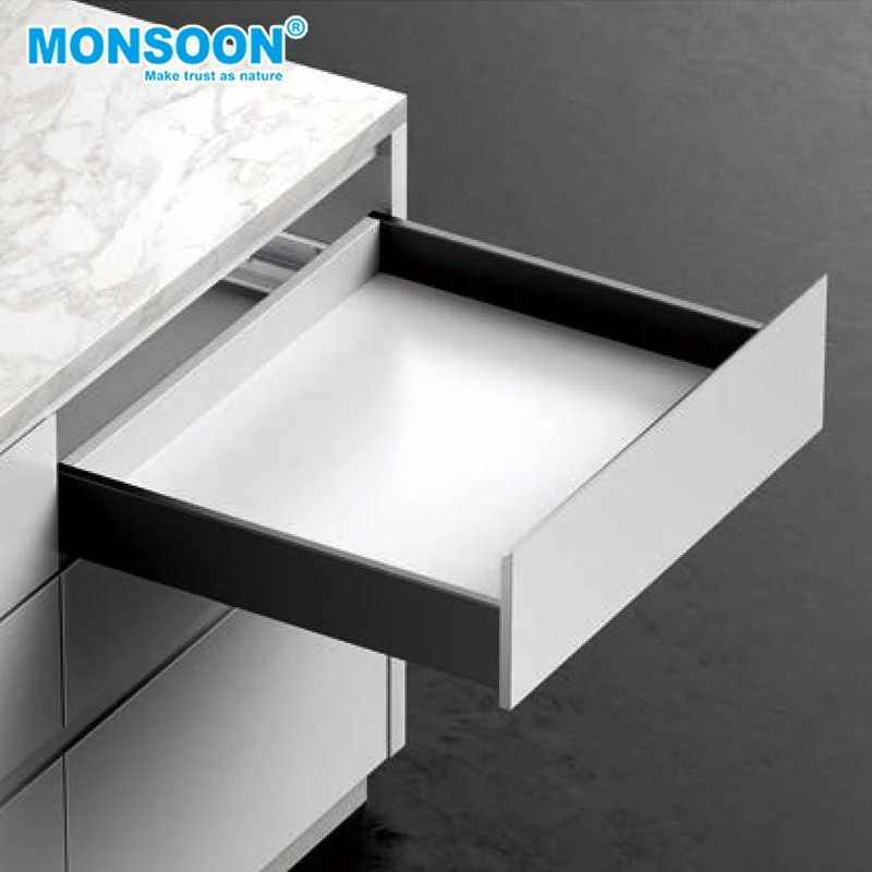 Телескопический выдвижной ящик с двойными