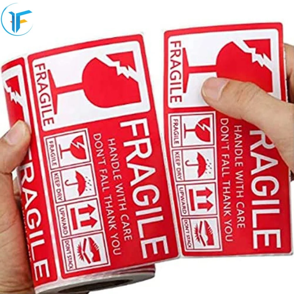 Fragile Warning Labels Label Roll Security Shipping Packaging Tape