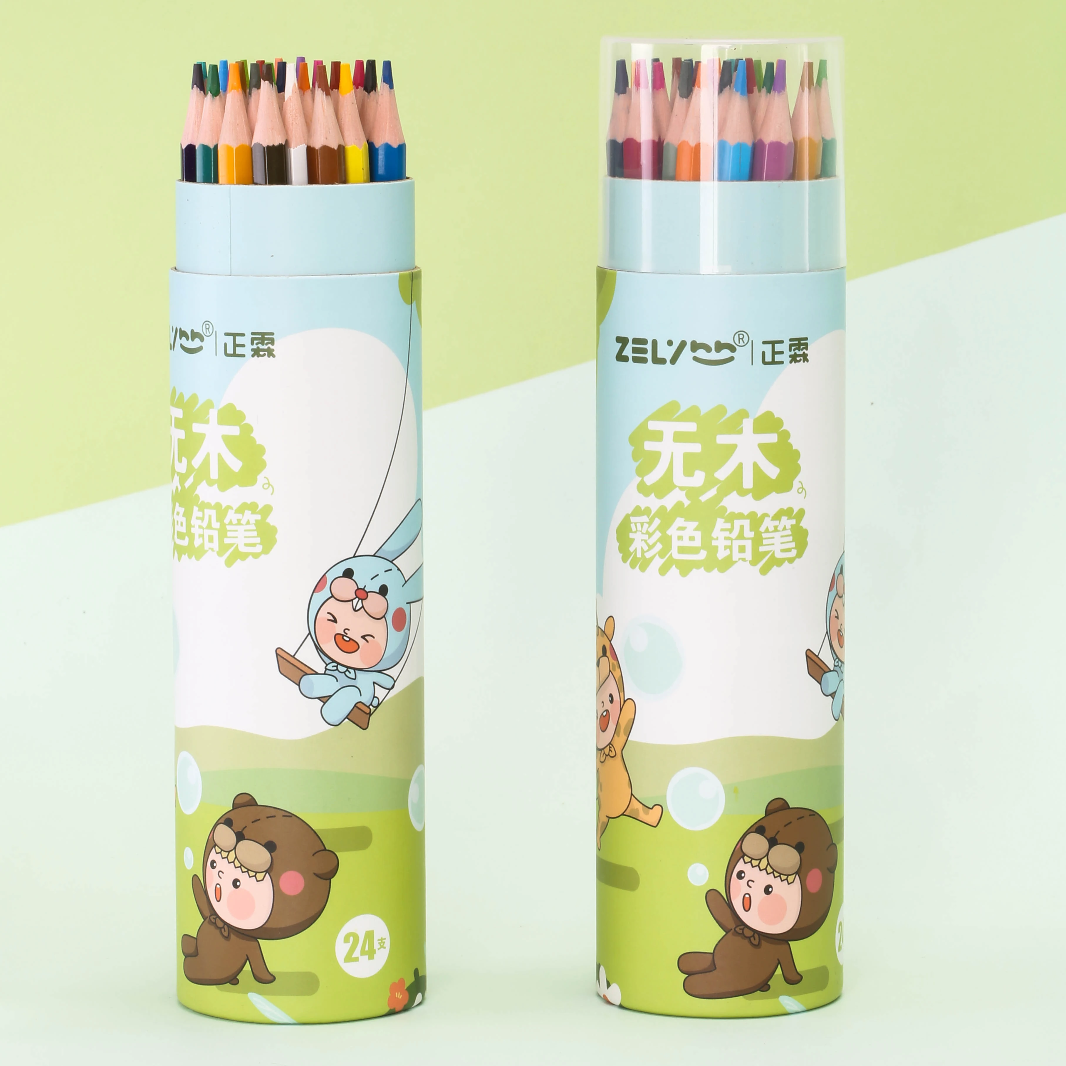 Hot sale 48 color professional artist tin box art set soft core colored pencils for coloring and sketching for adult children