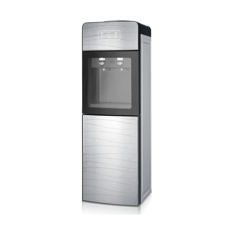 Compressor cooling glass water dispenser hot and cold standing water dispenser China HD-1675(CB)