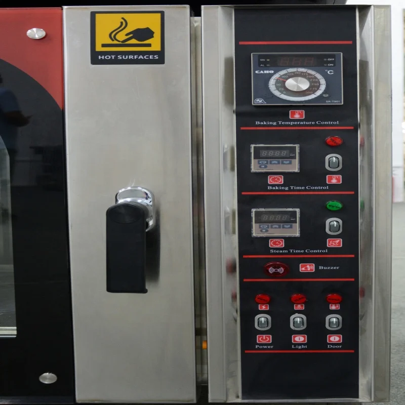Commercial Gas Hot Air Convection Oven Gas 10 Trays Gas Oven For Bread Making Bakery Machine with CE Approval Good Price