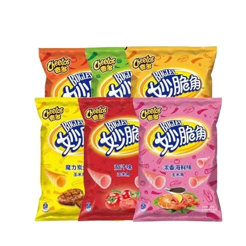 Shipping Worldwide 40g Exotic Snack Spicy Vegetable Snacks Crisps Corn Snack Potato Chips