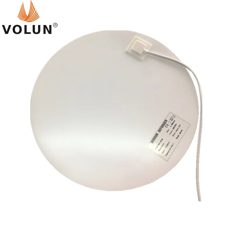 Bathroom Mirror heated demister defogger pad Electric Anti fog Film Defroster heating mat