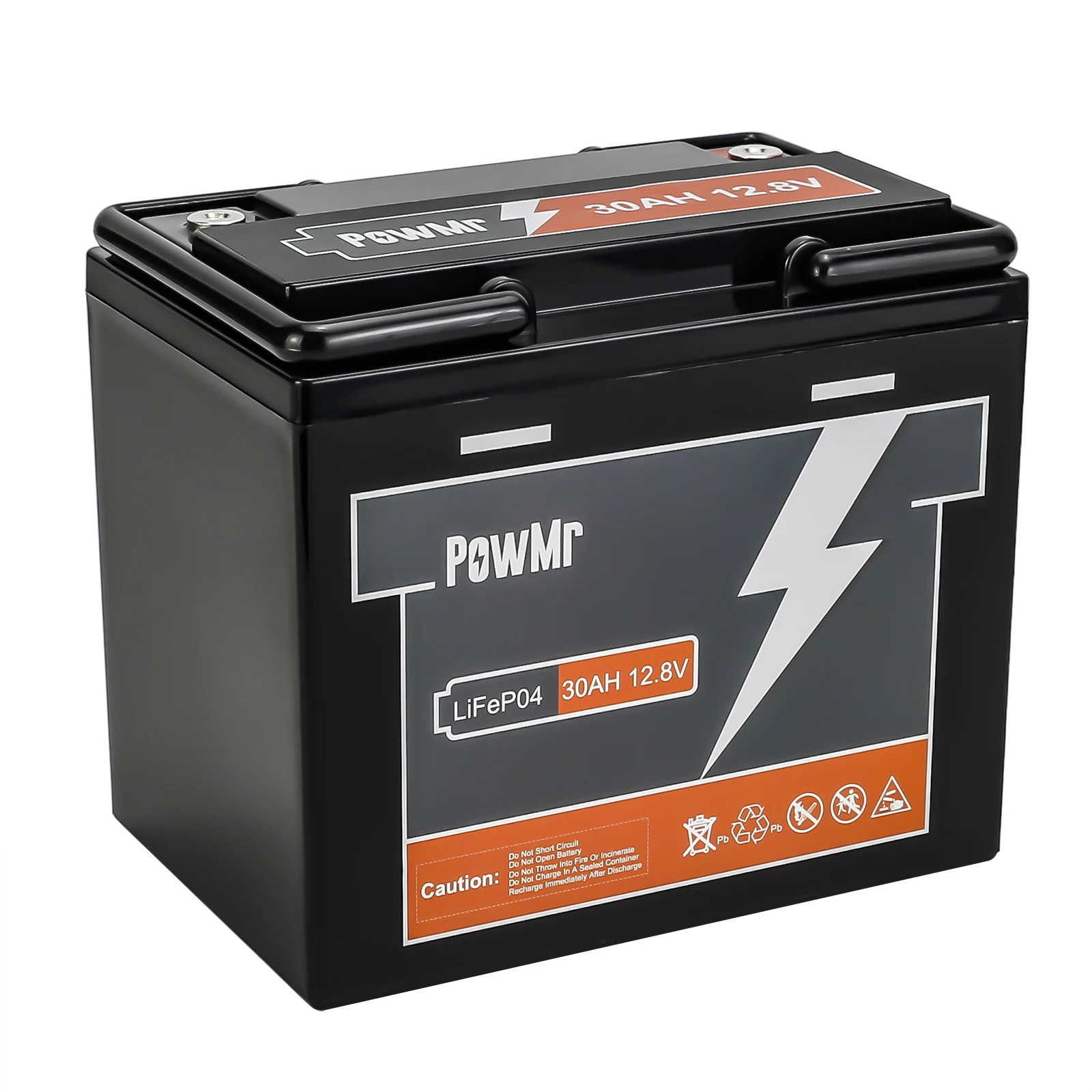 PowMr 12.8V 30AH energy storage battery Portable power supply litium battery