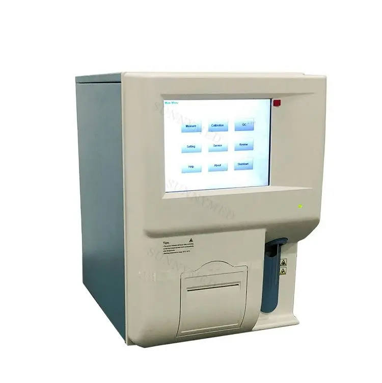 New Arrival Veterinary Genrui  Auto Hematology Analyzer 3 Part Diff KT-6300