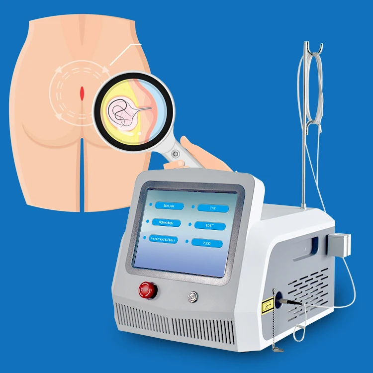 2023 Triangel Germany Laseev 1470nm 980nm Diode Laser Device Plastic Class II Instrument for Hemorrhoids Piles Fistula Treatment