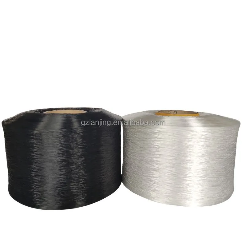 Black and white 100%FDY300D 450D 600D 900D is suitable for all types of webbing