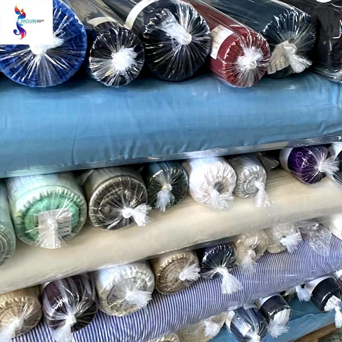 Fabric Stocklots Cotton Mixed Stretch Textile Stock Lot Fabric kg Fabric in Stock for Garment/apparel
