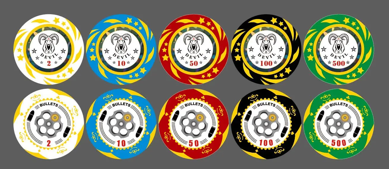 Wholesale price high qualitylay Casino Poker Chips Custom Poker Chips Casino clay poker chip
