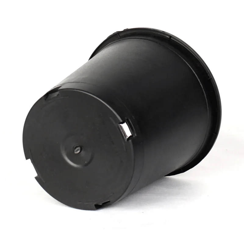 Кастрюля 1/ 2/ 3/ 4/ 5/ 7/ 10/ 15/ 20/ 25 галлонов, пластиковый горшок, черный горшок для сада и детского сада