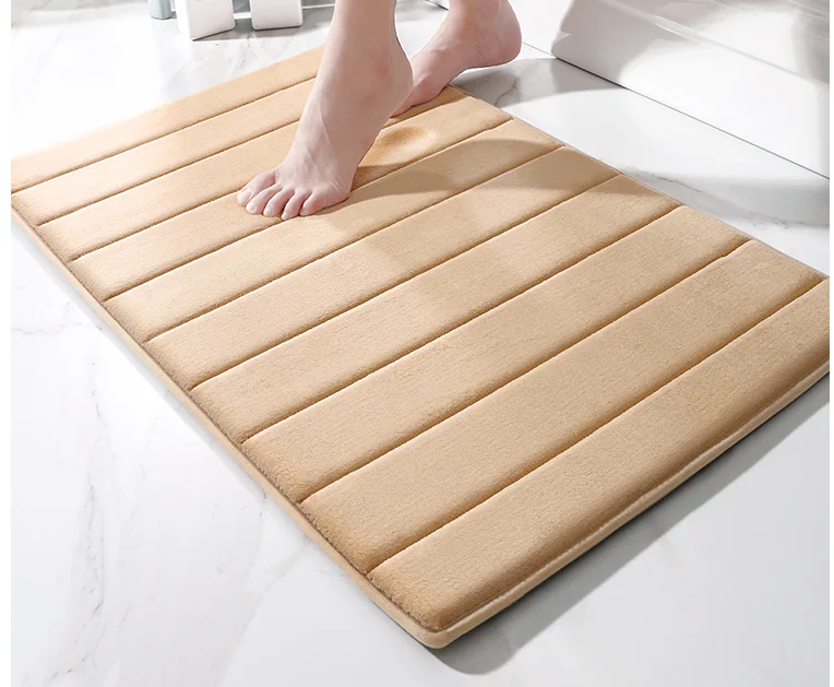DAJIANG bathroom memory foam bath mats quick dry bath mat rug sets mat absorbent antis slip toilet carpet