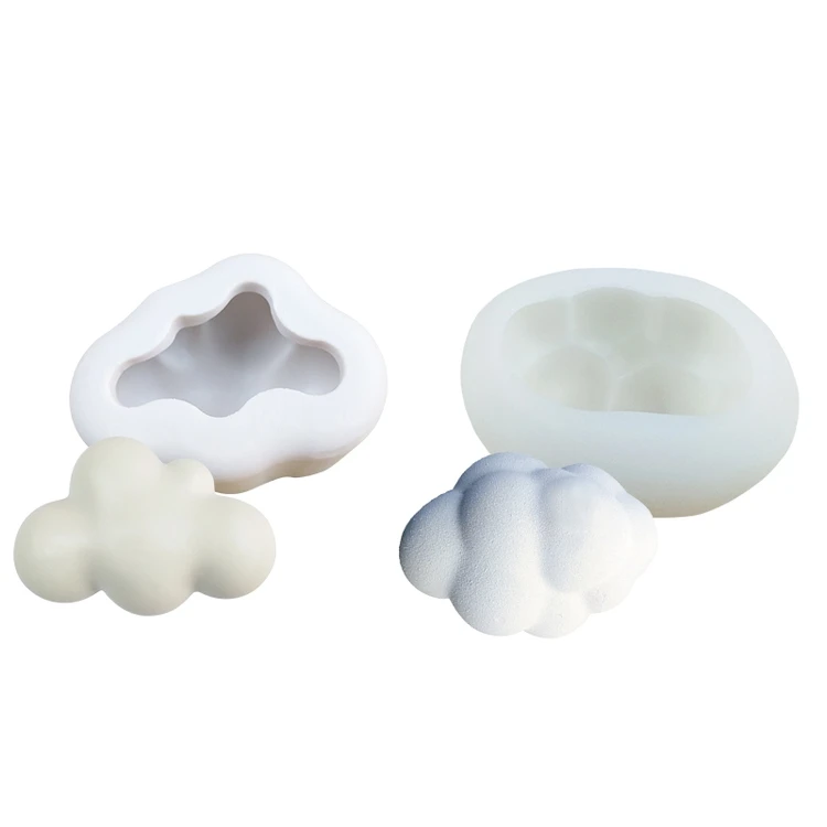 Wholesale unusual three-dimensional cloud shape cake decoration tools diy silicone molds
