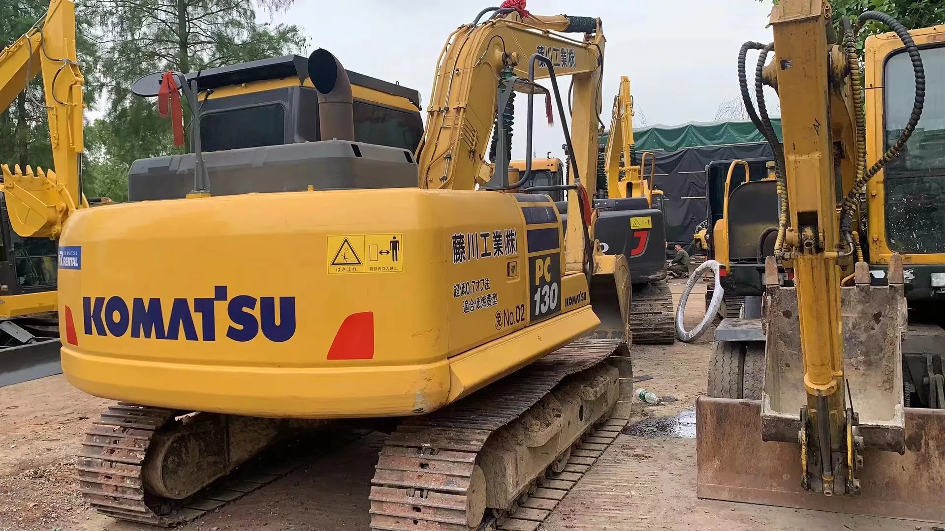 Used Komatsu PC138 PC120-8 PC130-7 Excavator for Sale, Komatsu 120 128 138 130 Japan Imported, Cheap Price Machine Beautiful