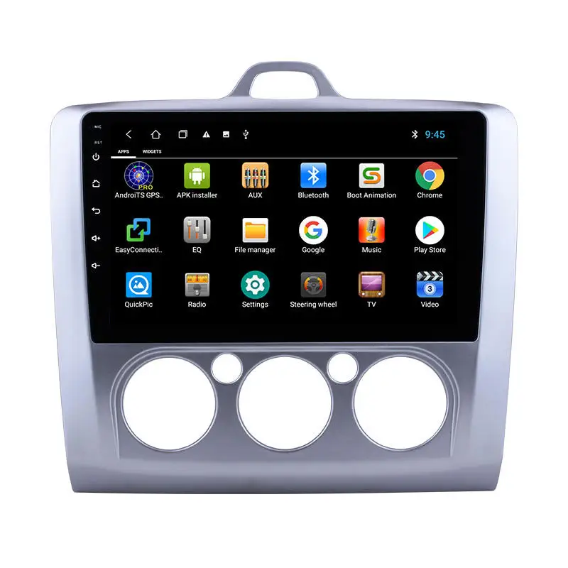Android 9 GPS Navigation 9 inch Car Audio FM radio for Ford Focus MT 2004-2011 1+16GB