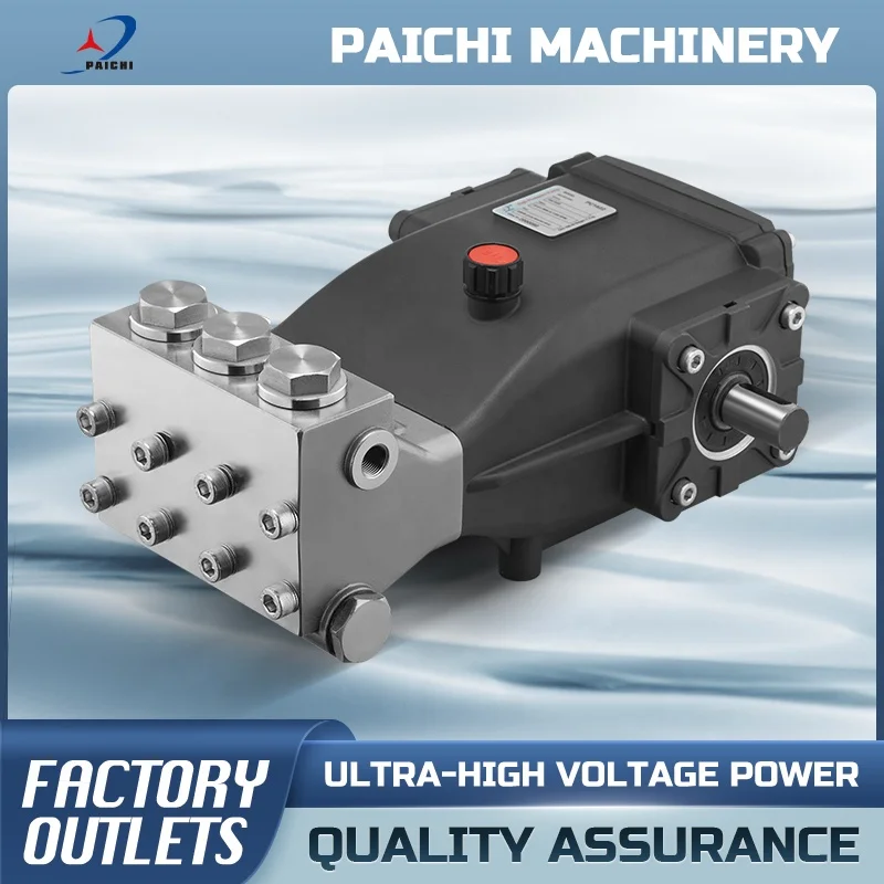 Hot Selling  stainless steel triplex plunger pump 350BAR 5100PSI water booster pump 500 bar pressure pump