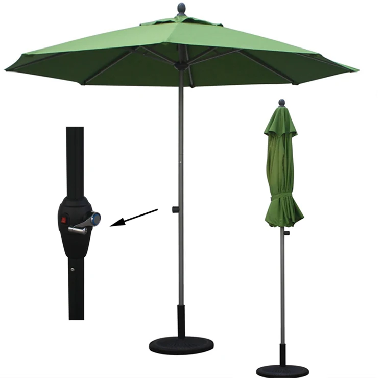 custom leisure style design outdoor furniture beach sunshade big shelter umbrella stand cafe umbrella