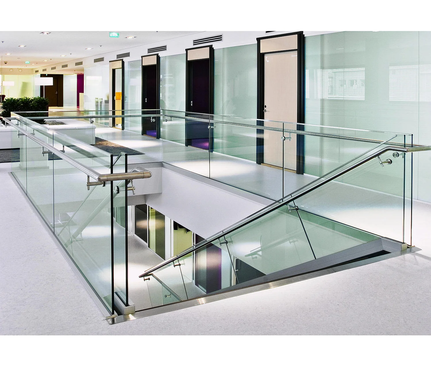 aluminium security balustrades aluminum metal frameless profile u channel clamp glass railing